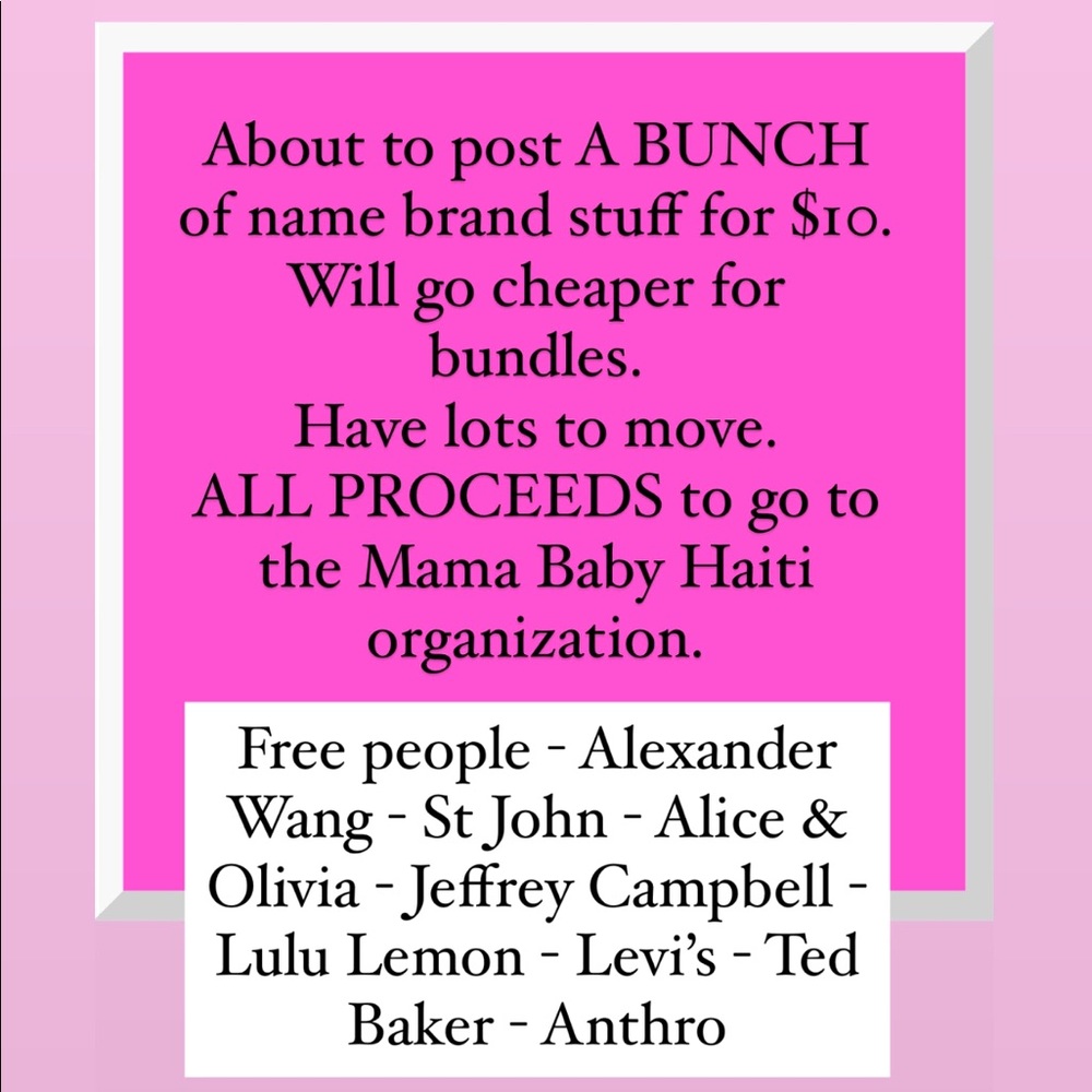 Sale on ALL THE THINGS!